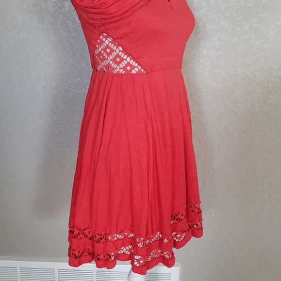 Free People eyelet sleeve dresd - Picture 4 of 7